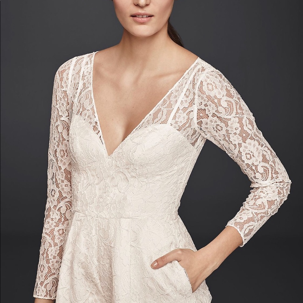 Wedding Bridal Romper - Picture 3 of 3